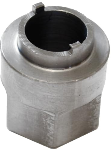 SW-Stahl 10304L Zapfenschlüssel - passend für Mercedes-Benz C-Klasse 203 | Zweizapfenschlüssel für Stoßdämpfer - verchromt - 25x25x28 mm - Premium-Qualität zum Lösen von Stoßdämpferschrauben