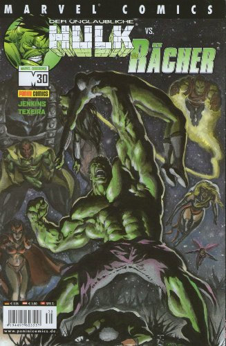 Marvel Comics CROSSOVER # 30 - Der unglaubliche Hulk VS. Die Rächer - Comic (Marvel, Superhelden, hulk, Rächer)