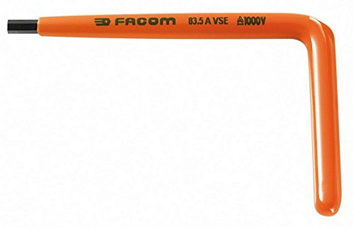 FACOM 83.12Avse Series 83.Avse 1.000 Volt Insulated Key, 12 mm Diameter