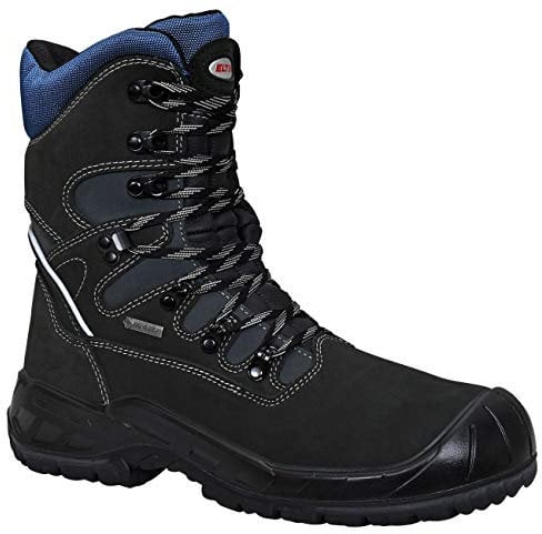 ELTEN Sicherheitsschuhe JORIS GTX S3, Herren, GTX CI, warm und wasserdicht, Schwarz, Stahlkappe - Größe 42