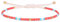 KELITCH Boho-Farbe Kristall Muschel Perlen Freundschaftsarmbänder Handgemachte Strand Armband Armreifen Schmuck Für Frauen (Rose)