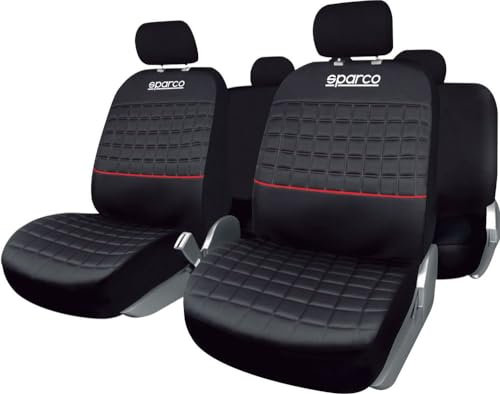 SPARCO SPC1042RS Satz Sitzbezüge, Rot
