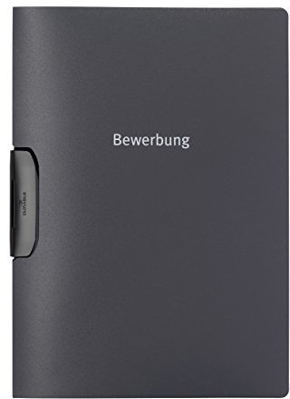 Durable Klemm-Mappe Duraswing job, Bewerbung, bis 30 Bl., grau