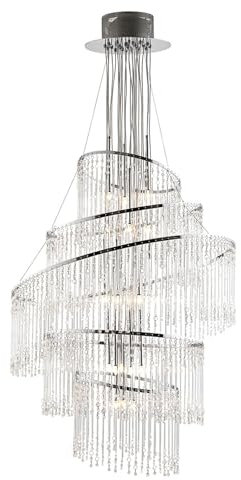 24 Light Crystal Chandelier