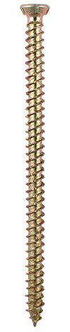 TIMco 00080TCON - Multi-Fix Zyp Tornillo Para Hormigón - Amarillo