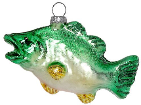 Sikora BS339 Fisch Christbaumschmuck Glas Figur Weihnachtsbaum Anhänger