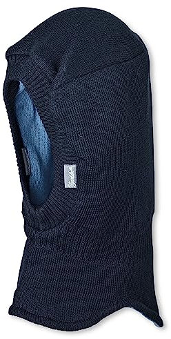 Sterntaler Unisex-Baby Wende-strickmütze Mütze, Marine, 51