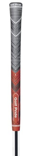 Golf Pride Unisex Adult Multi Compound Cord Plus 4 Golf Club Grip - Charcoal/Red, One Size