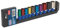 Sealey Ak285 Multi-Coloured Socket Set 10Pc 3/8Sq Drive 6Pt Walldrive Metric