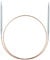 Addi AD1147040-01.50 Rundstricknadel, Silber/Gold, Size-US-0-(1.5mm)