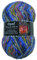 100 gr. Sockenwolle, Strumpfwolle, Opal, 4-fädig, Hundertwasser, Neu, Fb. 726 A, Conservation Week