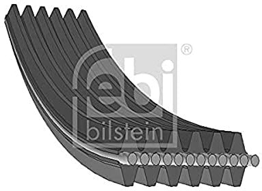 febi bilstein 40713 Keilrippenriemen , Rippenanzahl 6 , 1 Stück, Schwarz