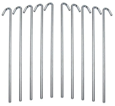 RamPro Gartenstecker, robust, verzinkter Stahl, rostfrei, 22,9 cm, 2023
