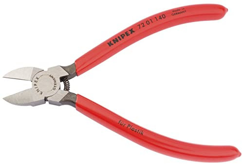 Knipex 13083 140mm Diagonal Side Cutter for Plastics or Lead Only