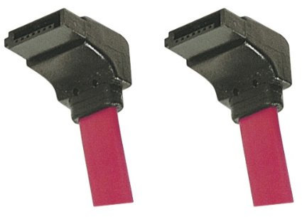 Dexlan Cable SATA avec 2 prises coudées vers le bas 50 cm