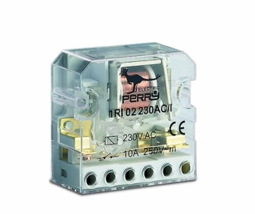 Télérupteur électromécanique 230V 1 contacts 2 séquences à encastrer