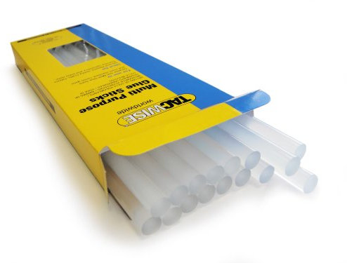 Tacwise 0470 Barras de Pegamento Termofusible, 11,75 mm x 300 mm, Paquete de 16, Transparente