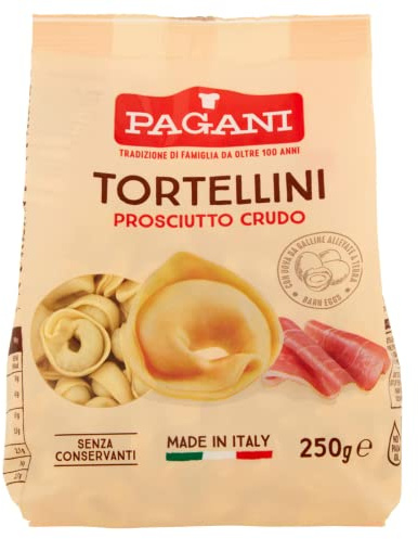 TORTELLINI AL PROSCIUTTO CRUDO 250G PAGANI (083595