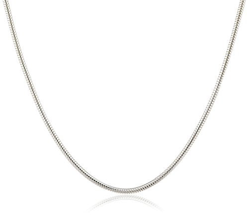 InCollections Damen-Schlangenkette 925 Sterling Silber 42 cm