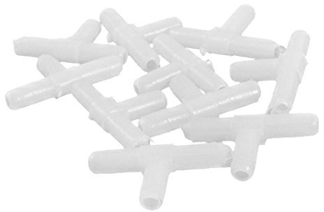 sourcing map Aquarium Aquarium Luft Pumpe 3-Wege Verteiler Adapter 10 STK DE de