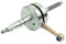 Athena 072414/3 Albero Motore Racing con Spinotto, Diametro 10