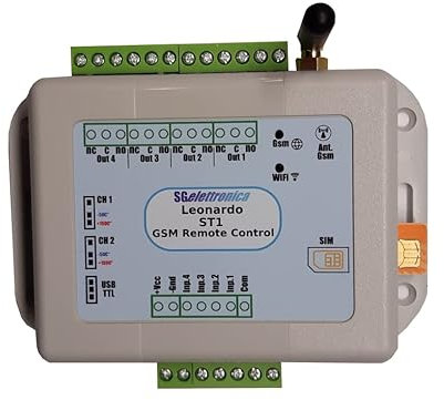 Leonardo telecontrollo gsm, apricancello, termostato gsm
