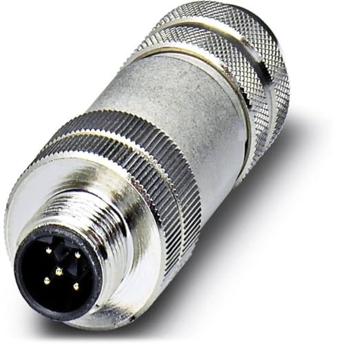 PHOENIX CONTACT SACC-EC-FS-8CON-M16/0.5 SCO Sensor/Aktor Einbaubuchse, 8 Polig, M12-Speedcon, A Kodiert, Vorderwund/Schraubmontage mit M16 Gewinde, Positionierbar, 0.5m TPE-Litze