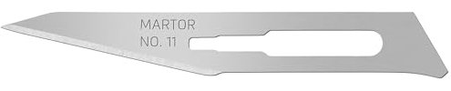 Martor 11.51 Skalpell-Klinge nummer 11 auf SB-Karte