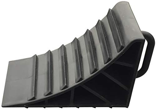 Streetwize Accessories Leisurewize - Heavy Duty Caravan & Trailer Wheel Chocks – Multi-Ridged Rubberised Plastic for Motorhome, Trailer, Boat Trailer, Caravan Stability, Box of 12 (LWACC72)