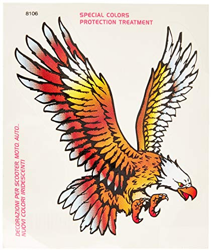 4R Quattroerre.it 806 Sticker Aufkleber Adler, 13.5 x 16 cm