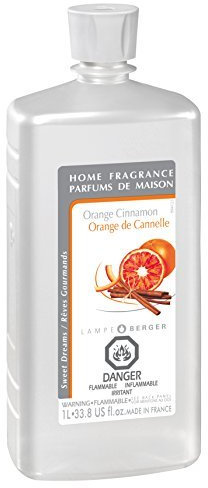 Lampe Berger Fragrance, 33.8 Fluid Ounce, Orange Cinnamon by Lampe Berger
