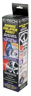 E TECH BRAKE CALIPER PAINT SET - ORANGE