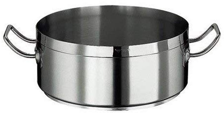 Paderno Low Casserole Dish 2 Handles 24 cm