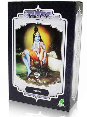 Henna Radhe Shyam Indigo Polvo