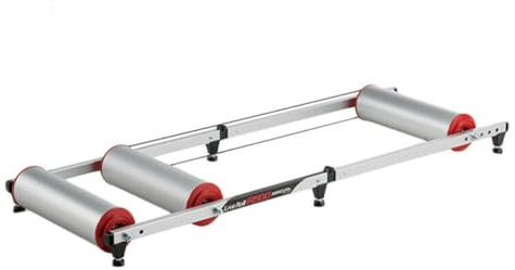 Minoura Live Roll R500 Roller Trainer Bike Chain Rings & Accessories, White/Silver