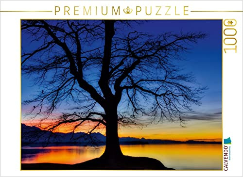 CALVENDO Puzzle Föhnabend am Chiemsee | 1000 Teile Lege-Größe 64 x 48 cm Foto-Puzzle für glückliche Stunden