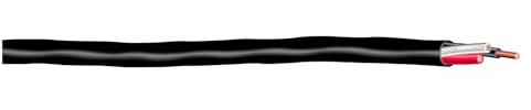 Southwire 54705 Solid Underground Sprinkler System Wire; 18-Gauge 5-Conductor 30-Volt 250-Feet;547050408;Black