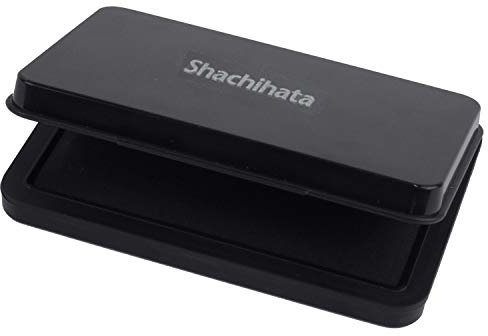 Shachihata Stempelkissen mittelgro?e schwarz (Japan-Import)