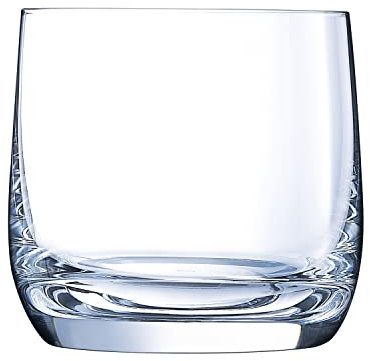 Chef & Sommelier ARC L2370 Vigne Lot de 6 verres à whisky en cristal transparent 370 ml