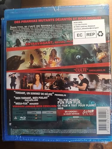 Mega piranha [Blu-ray] [FR Import]