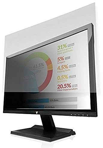 V7 PS22.0WA2- 2E 22 Blickschutzfilter (16:10, 47,40 x 29,69 cm / 18,66 x 11,69 Zoll, matt/glossy, Reinigungstuch, Befestigungslaschen)