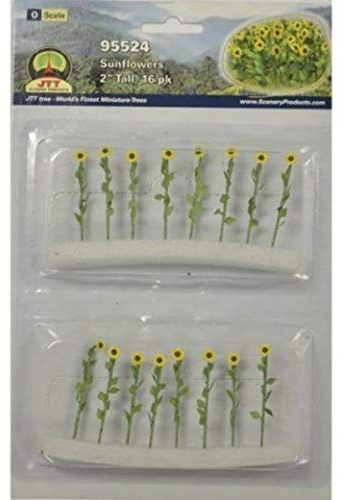 JTT Scenery Products Flowering Plants Series: Sunflowers, 2