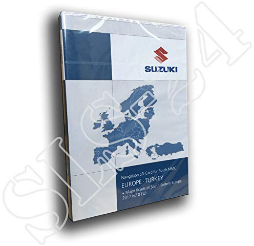 Suzuki Navigation SD für SX 4 Bosch MMC - Europa 2013 + Hauptstraßen Osteuropa (v 3.0 EU)