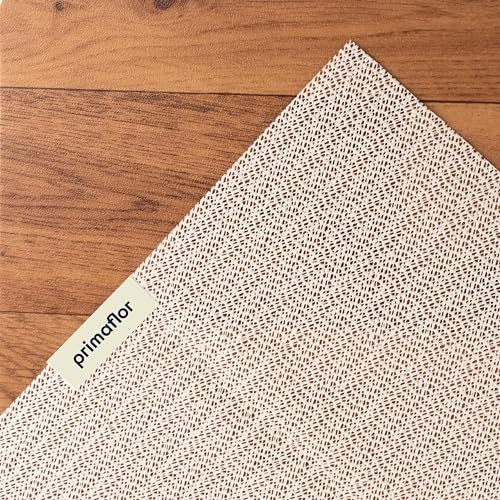 Primaflor Teppichunterlage Struktur | 80 x 150 cm | grau | Robuste Gitterstruktur mit Vinylbeschichtung, 2,5 mm hoch, zuschneidbar und für Fußbodenheizung geeignet