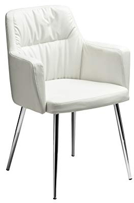 Premier Housewares Feature Chair - White