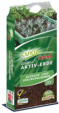 CUXIN DCM AKTIV-Erde als Aussaat-und Stecklingserde 20 l incl. angepasste Stardüngung