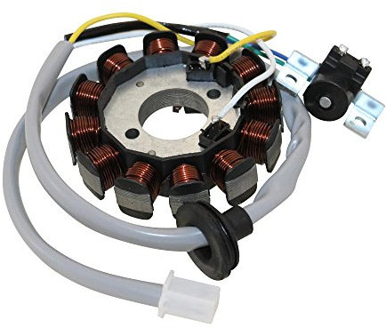Lichtmaschine Stator 12 Polig 12 Spulen für Yamaha Aerox SA14/5BR,Axis,Breeze,Jog R,Neos,Why