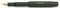 Kaweco CLASSIC SPORT Füllhalter Green mit vergoldeter Edelstahlfeder und Iridiumspitze für Tintenpatronen I Füllfederhalter 13 cm I Füller in Grün I Federbreite: M (Medium)