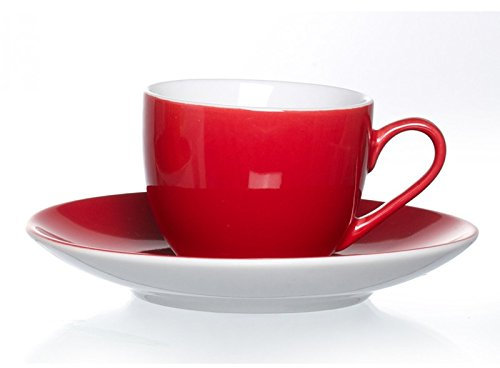 Espressotassen - Set 12 tlg. Doppio rot