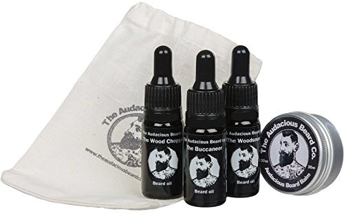 Beard Oils & Beard Balm Gift Set - The Audacious Beard Co